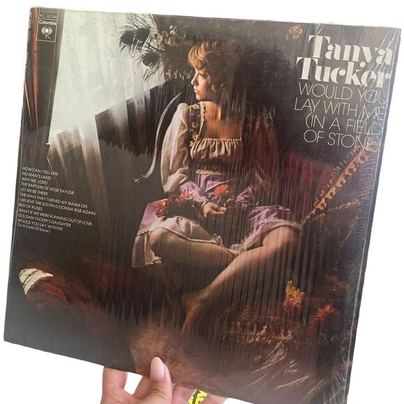 TANYA TUCKER WOULD YOU LAY WITH‎ ME (IN A FIELD OF STONE) VINYL RECORD - Picture 3 of 8